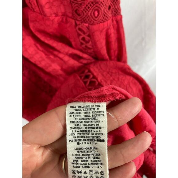 Free People Wherever You Go Sleeveless Mini Dress size 4 - Picture 5 of 6